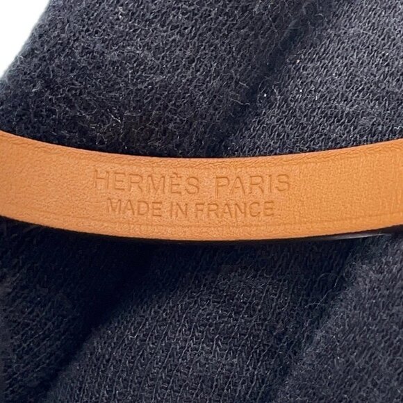 HERMES Rival Mini Bracelet Size T3 Swift Leather Jaune de Naples - Picture 6 of 12